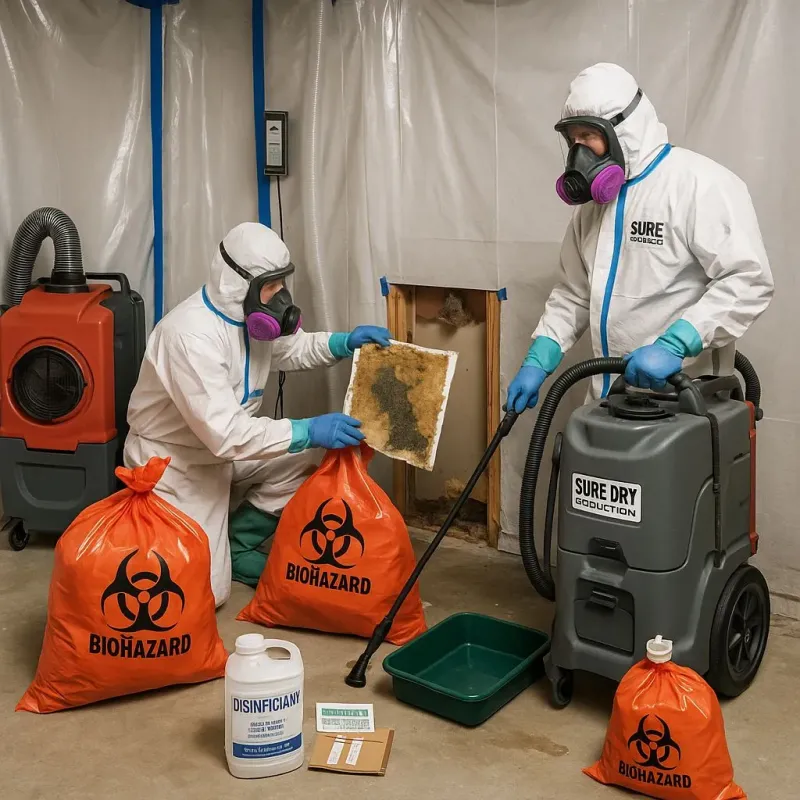 Contaminated Water Handling Protocols process in Sandstone, MN