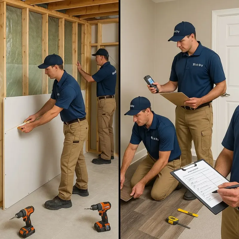 Repairs and Reconstruction process in Sandstone, MN